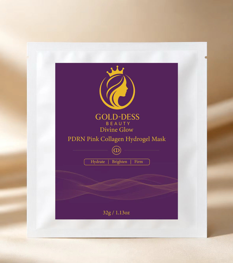 Divine Glow PDRN Pink Collagen Hydrogel Mask