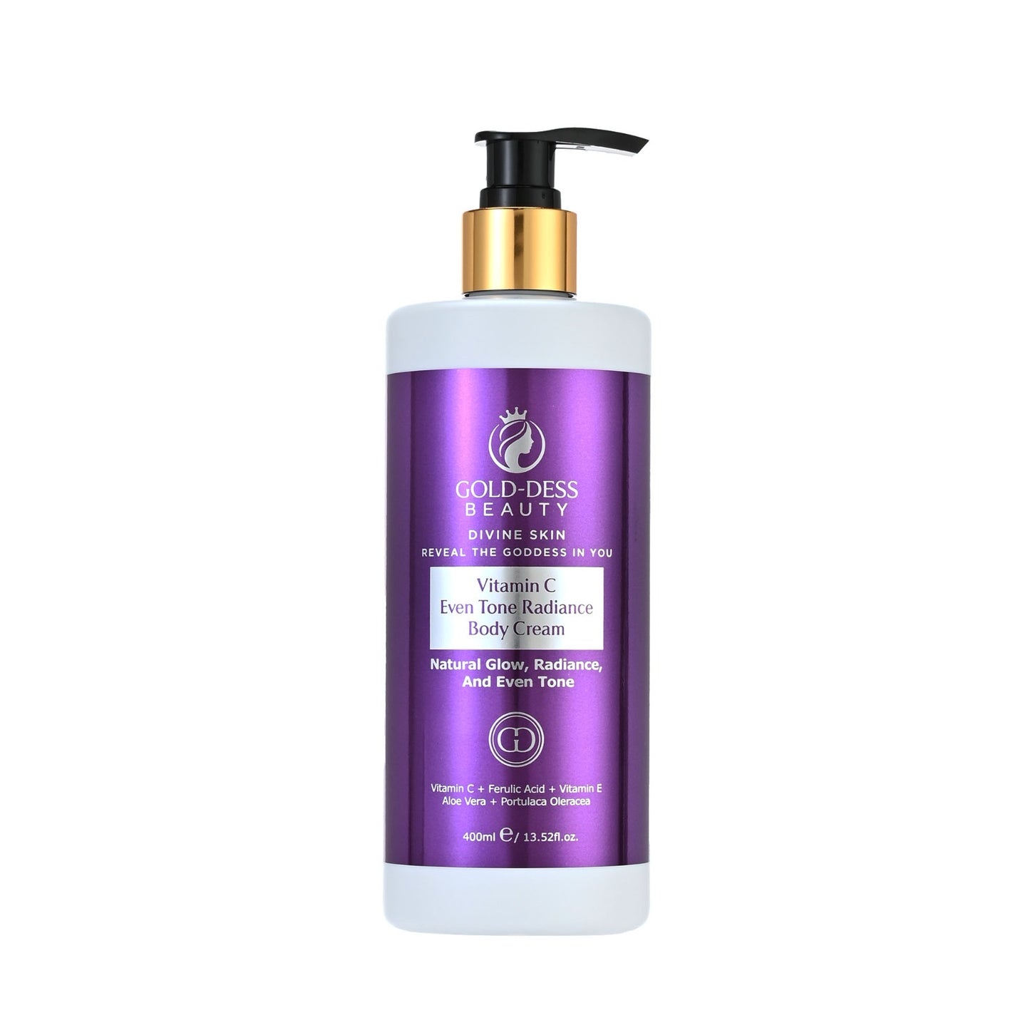 DIVINE GLOW COLLECTION Vitamin C - 5 Essential Products + Gold-Dess Signature Bag