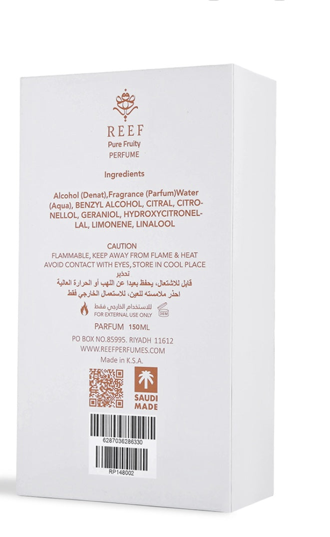 REEF Pure Fruity – Luxury Arabian Perfume | Fruity & Elegant ✨