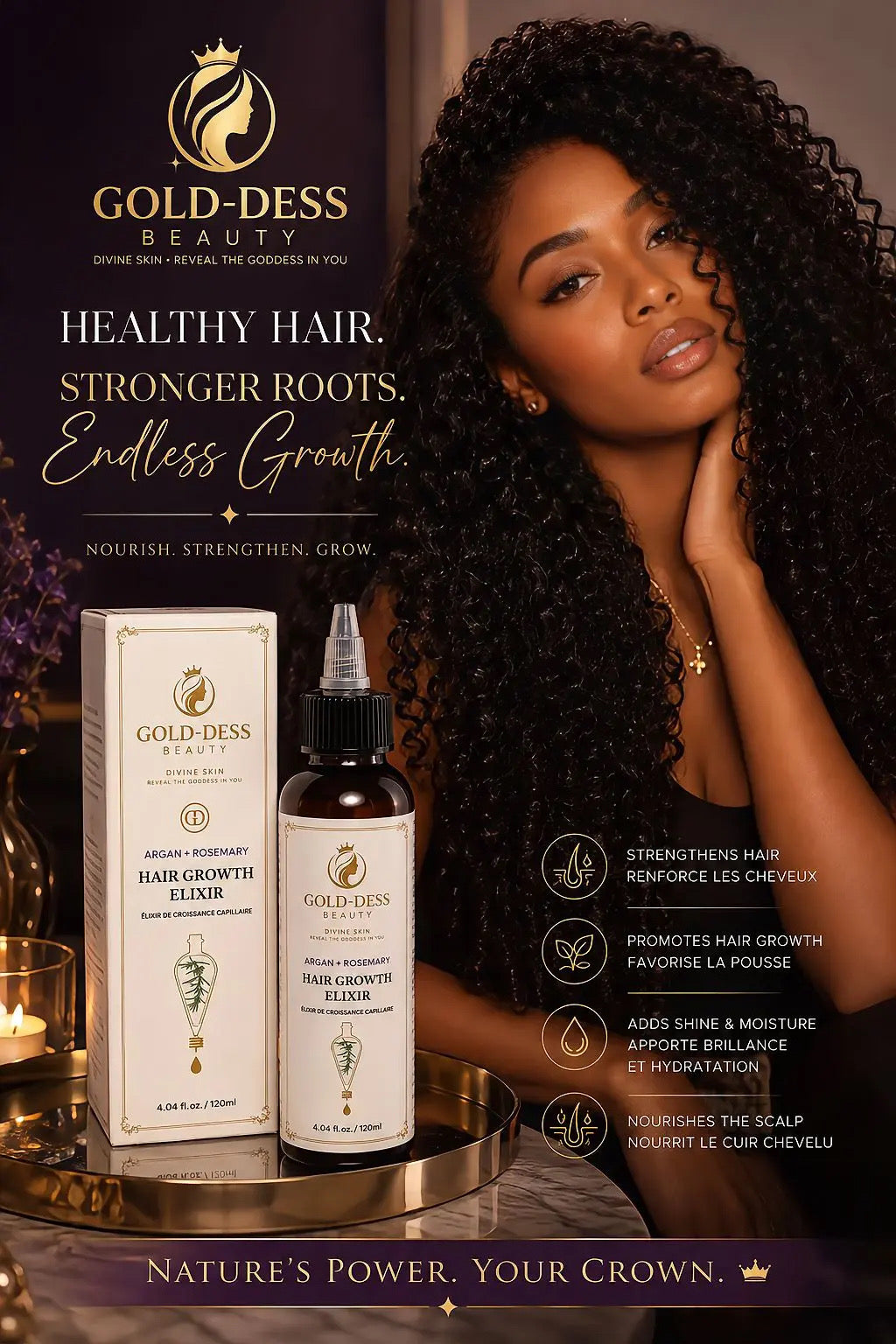 ARGAN + ROSEMARY HAIR GROWTH ELIXIR