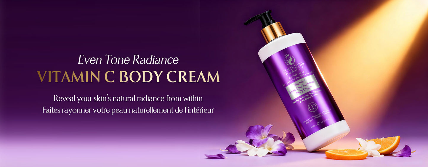 Vitamin C Even Tone Radiance Body Cream – 400 ml