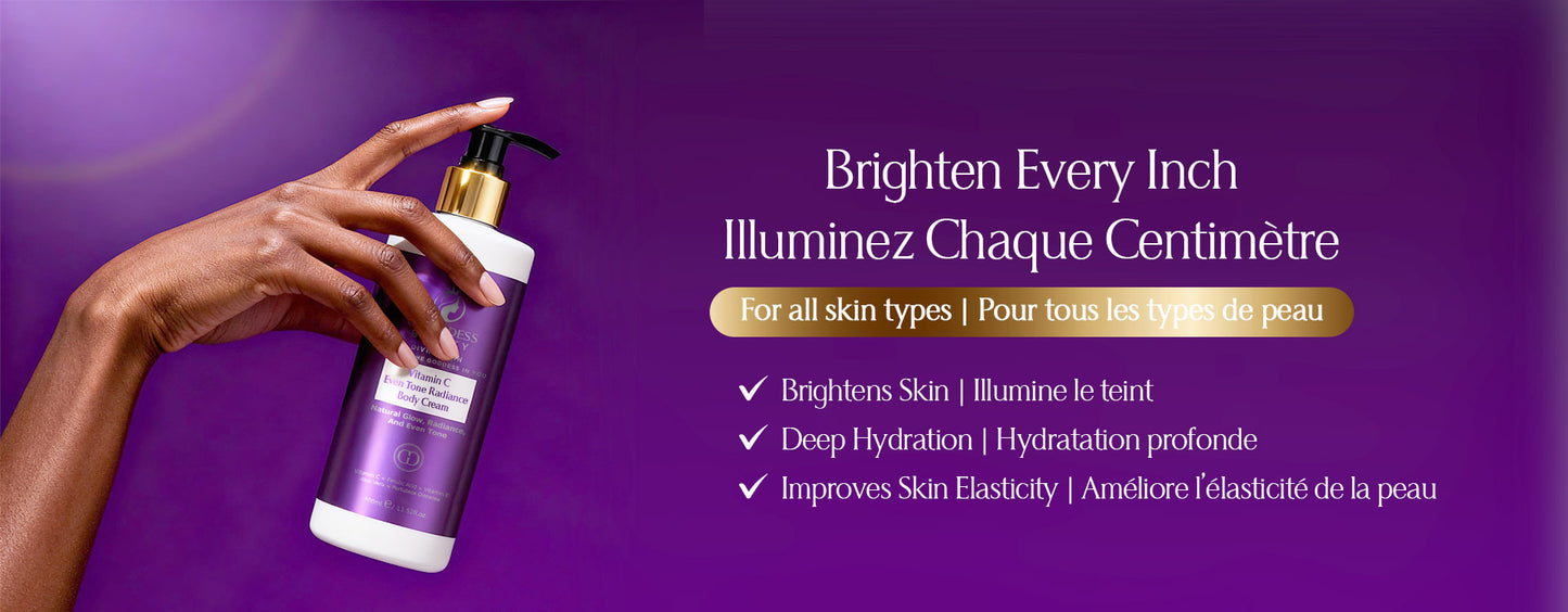 Vitamin C Even Tone Radiance Body Cream – 400 ml