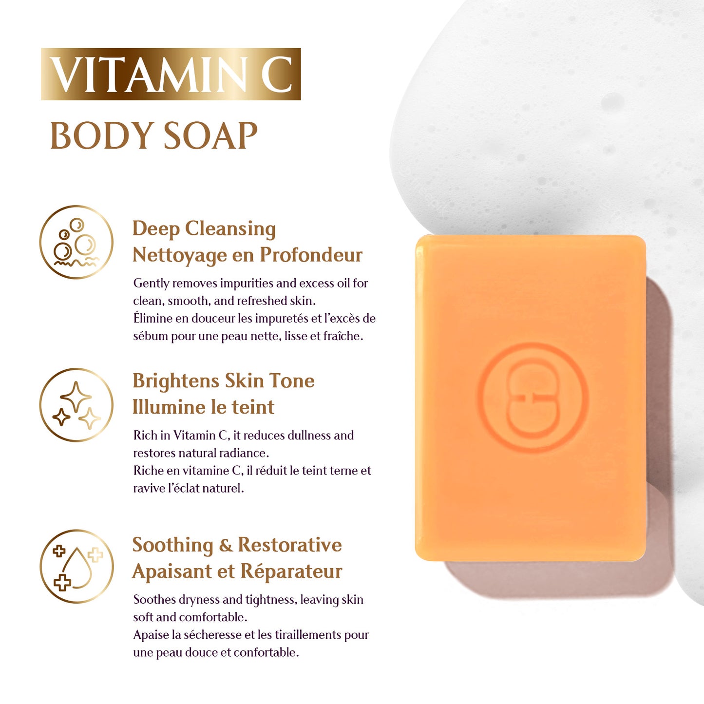Vitamin C Glow Body Soap – 150 g
