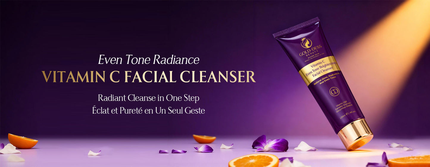 Vitamin C Even Tone Brightening Facial Cleanser – 120 ML