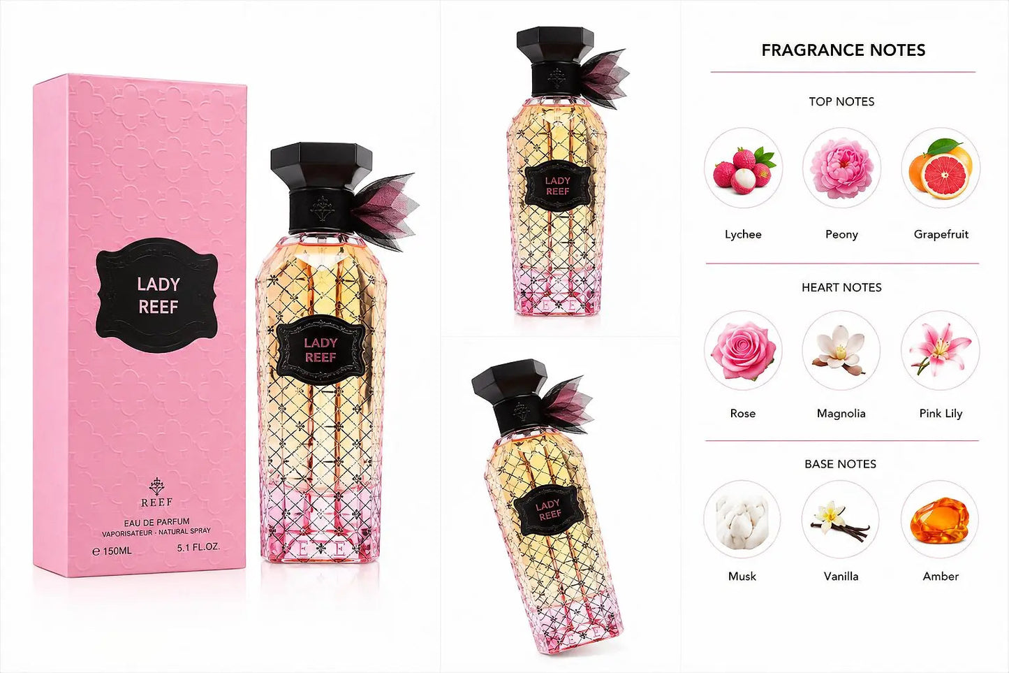 Lady Reef Arabian Perfume – 150 ML