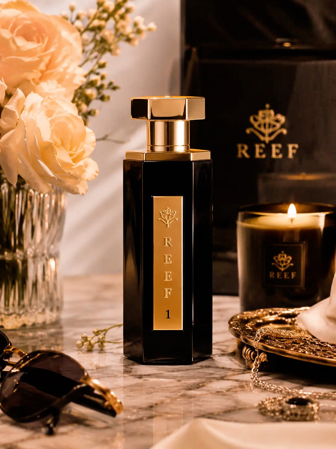 Reef 1 – Parfum Arabe Unisexe Luxueux | Fragrance Florale & Boisée Élégante