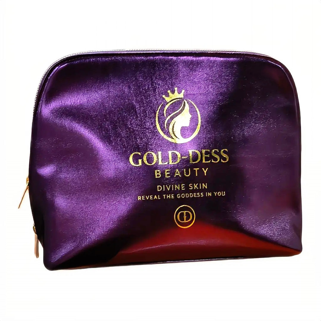 DIVINE GLOW COLLECTION Vitamin C - 5 Essential Products + Gold-Dess Signature Bag