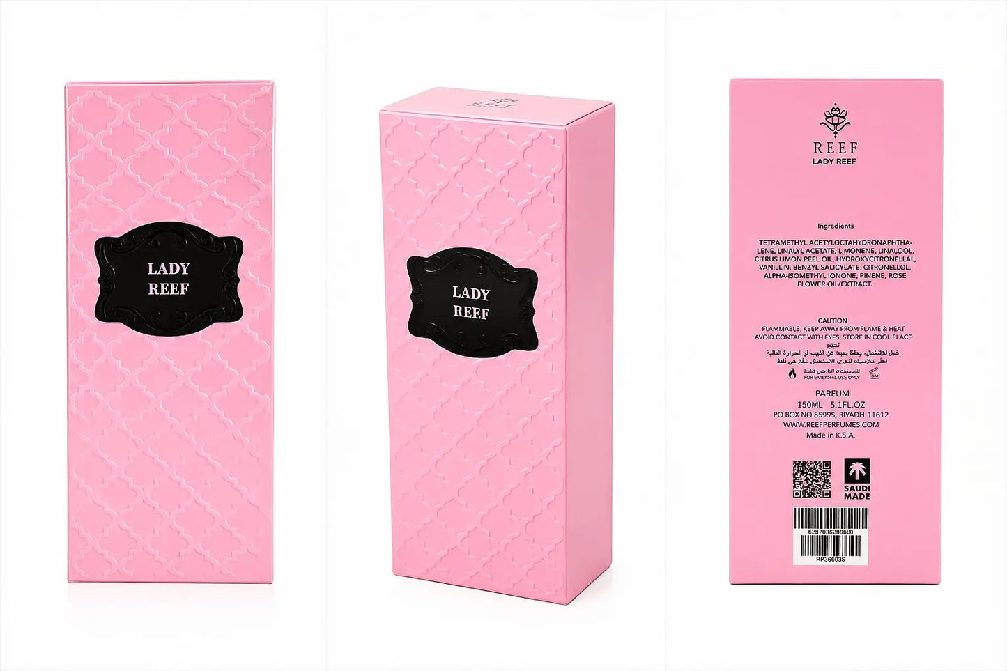Lady Reef Arabian Perfume – 150 ML
