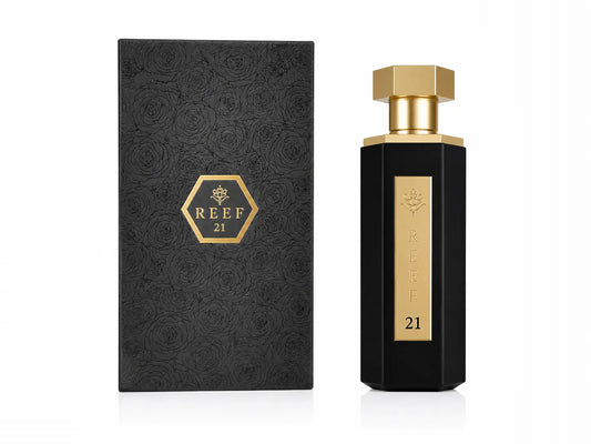 Reef 21 – Luxury Arabian Unisex Perfume | Fresh Citrus & Elegant Woody Fragrance